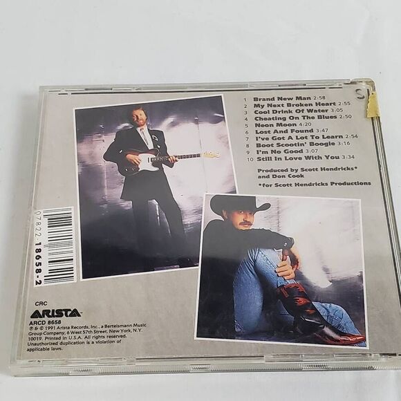 Brooks & Dunn – Brand New Man (1991 CD, Arista) - Picture 4 of 4